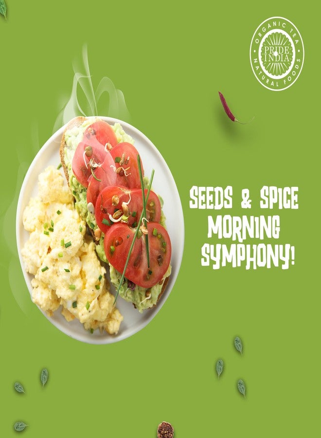 Pride of India Breakfast Seasoning | Sweet & Spicy Spice Blend for Bagels, Scramble, Sausages, Burrito, Pancakes - Vegan, Gluten-Free | Dual Sifter Bottle 2.3 oz (65 gm) - Image 2