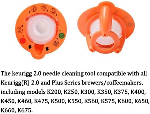 Swess Needle Cleaning Tool for Compatible with Keurigg 20 brewerscoffeemakers Needle Cleaning Tool To Prevent Clogging Removes Coffee Grounds 2 Pack - Image 2