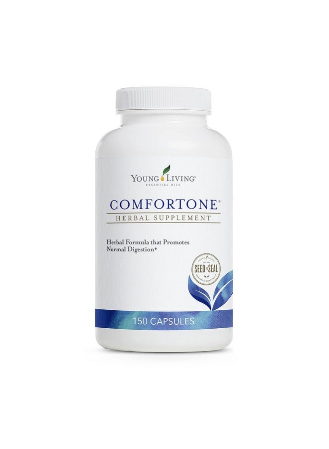 Young Living ComforTone Capsules - Natural Digestive Support with Herbs and Essential Oils - 150 Capsules, Provides a Combination of Cascara Sagrada, psyllium Seed, and Ginger and Tarragon Premium - Image 1