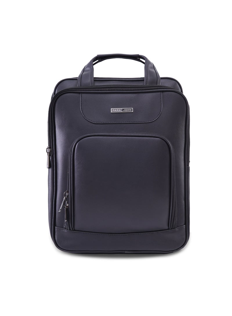 PARAJOHN Vertical Slipcase Secure Business Professional Multi Purpose Travel Laptop Bag with Hideaway Handles, Cross Shoulder Strap, Protective Padding/Office Bag/Macbook Bag/Backpack  - Image 1