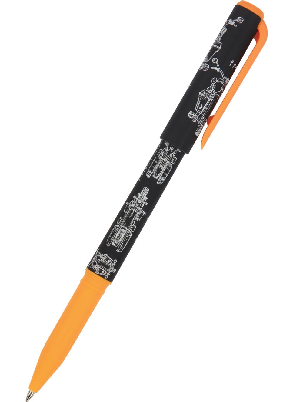 Bruno Visconti "Primewrite' Motorcycle Ballpoint Pen 0.7 mm, Blue  - Image 1