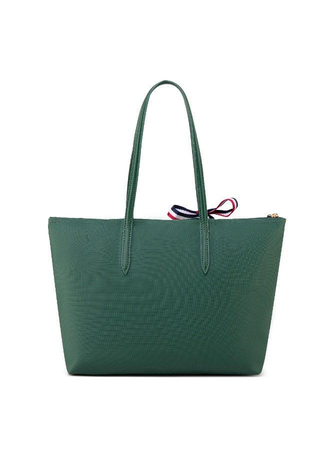 Tommy Hilfiger Denim حقيبة توتي لنساء من تومي هيلفيجر، حقيبة كتفية وفنية ومتعددة الاستخدامات مع شريط إشارات مميزة وعالية السعة للسفر والعمل والسباحة والرياضة - Image 3