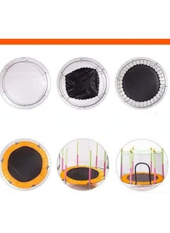 Generic 1.4M Indoor and Outdoor Children's Safety Trampoline Baby Bounce Bed Small Children Adult Fitness Belt Protection Net Family Toys Trampoline  - Image 4
