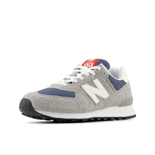 New Balance Unisex 574 V2 History Sneaker,Shadow Grey/Sea Salt,Men 7 / Women 8.5 - Image 2