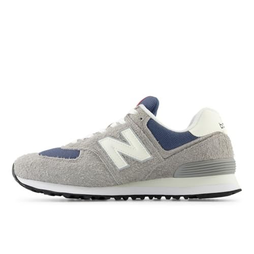 New Balance Unisex 574 V2 History Sneaker,Shadow Grey/Sea Salt,Men 7 / Women 8.5 - Image 5