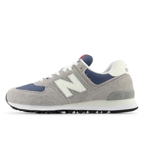 New Balance Unisex 574 V2 History Sneaker,Shadow Grey/Sea Salt,Men 7 / Women 8.5 - Image 4