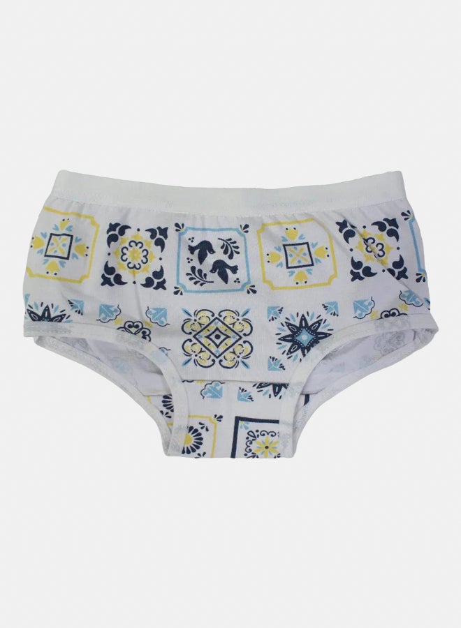 Junior Girls Cotton Panties – Off-White - Image 1