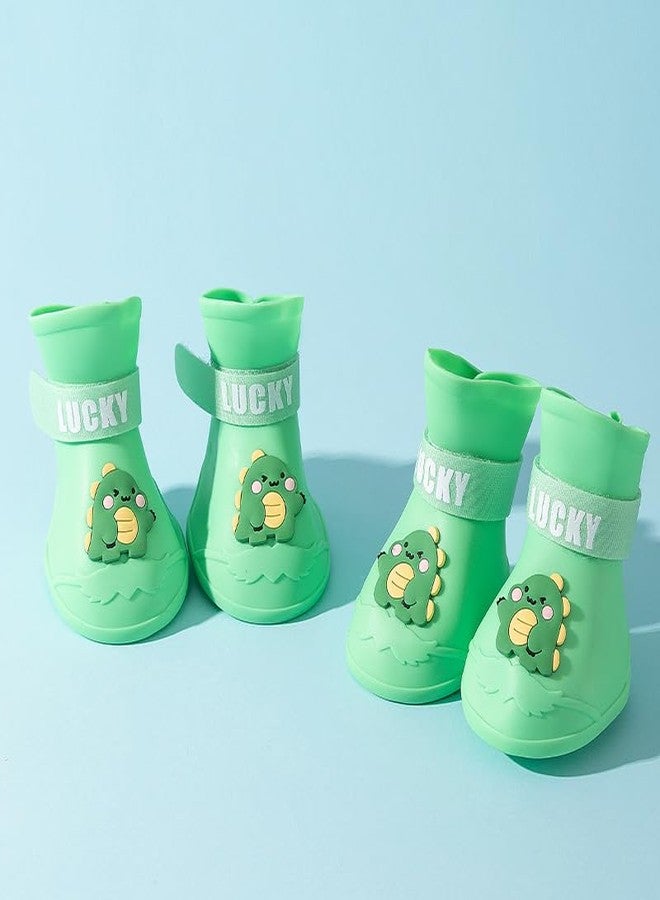 Mastyle® Waterproof Silicone Dog Shoes - Anti-Slip Lightweight Rain Boots for Small & Medium Dogs Paw Protection - Image 2