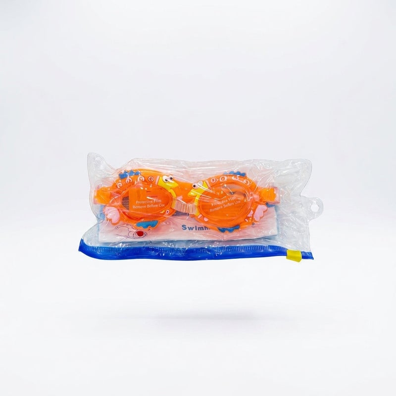 النصر نظارة سباحة للأطفال Aqua مرح Fish بحزام مقاس موحد - Image 2