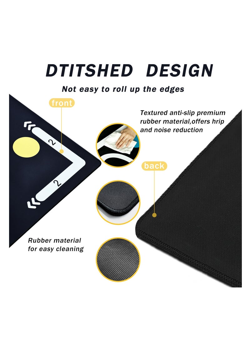 SYOSI Football Footstep Training Mat 60x90cm Soccer Training Mat Anti Skid Footwork Mat for Soccer Skills Training Silent Shock Absorption Training Pace Ball Sport Mat for Kids and Adults  - Image 4