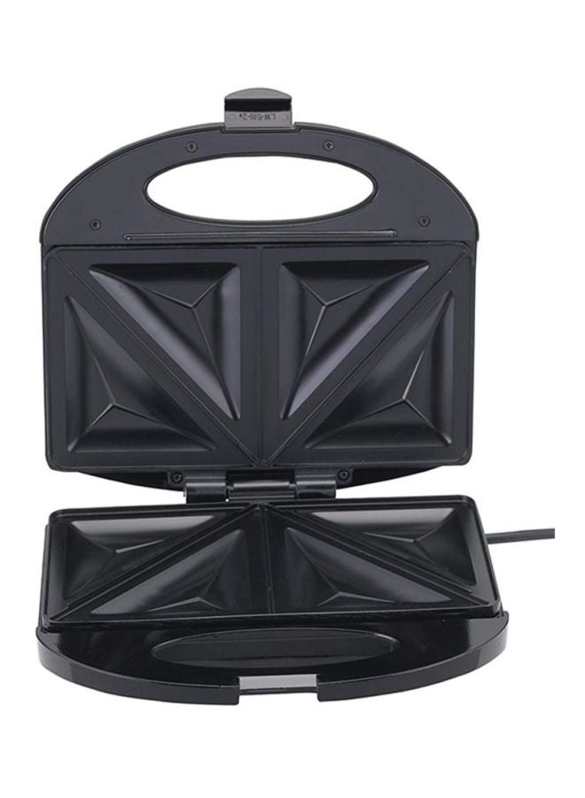 BLACK+DECKER Sandwich Maker, 2 Slice, Non-Stick Cooking Plates, Heat Protection, Indicator Lights, Vertical Storage, Easy Cleaning, Durable Design, Quick Meals, 600 W TS1000-B5 Black - Image 3