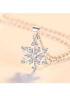 925 Silver Snowflake Necklace Elegant Korean Style PendantD135 snowflake pendant (single pendant without chain) D135 snowflake pendant (single pendant without chain) - pzsku/ZA8E1DBE1CE87CBB83DD7Z/45/_/1725160979/b438f7ff-28e2-4233-902d-92082f1a8caa