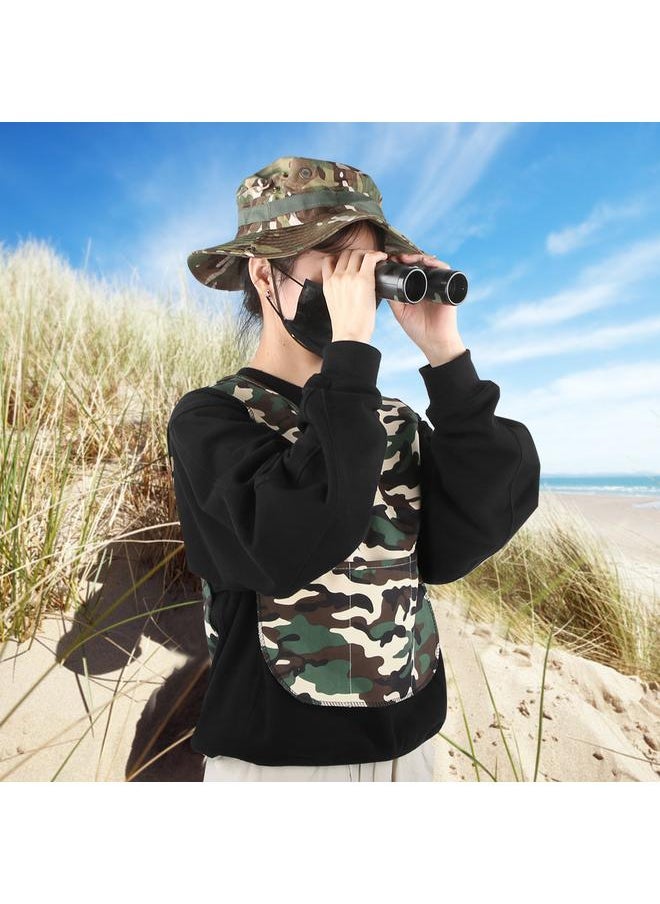 Thoraya Outdoor Children Adventure Kit Binoculars Tweezers Scissor Magnifying Glass Whistle Kid Science Learn Game Toy  - Image 5