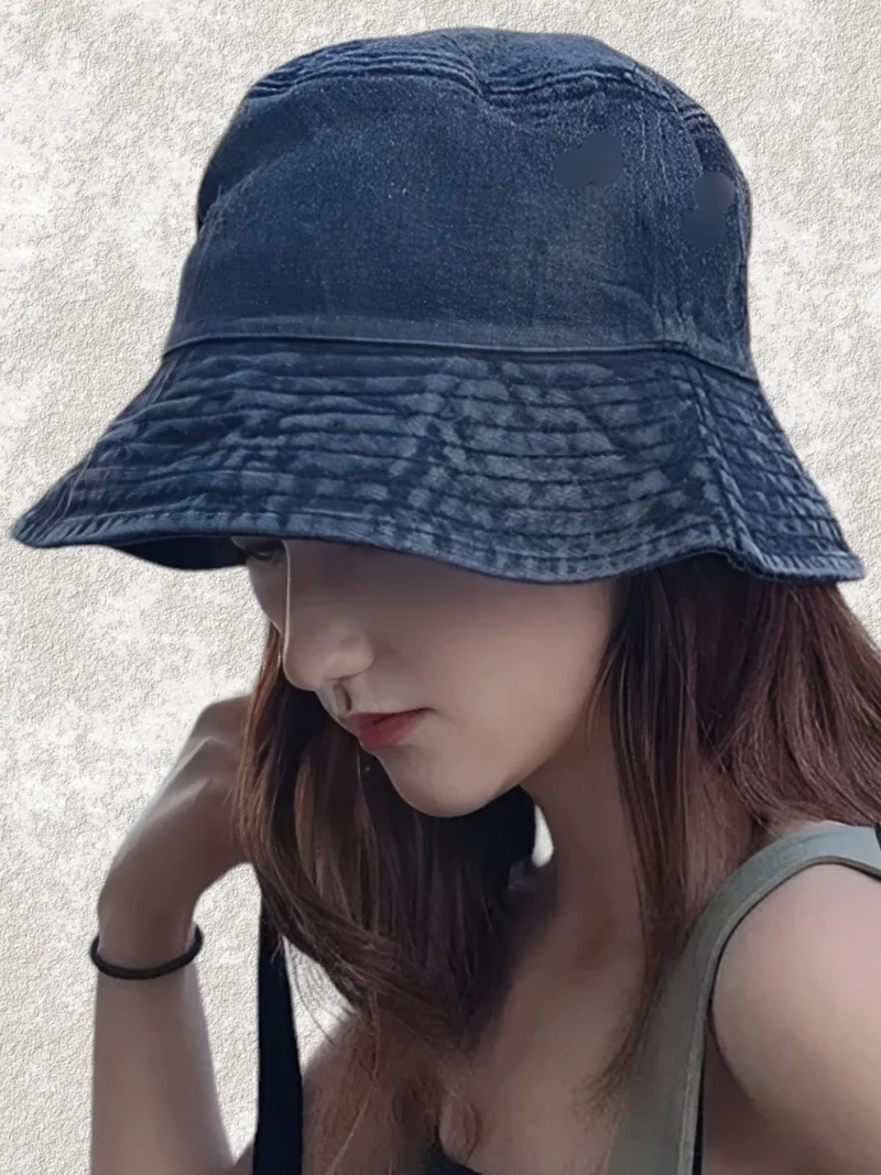 تيزجيلسين Unisex UV Protected Cotton Vintage Bucket Hat
