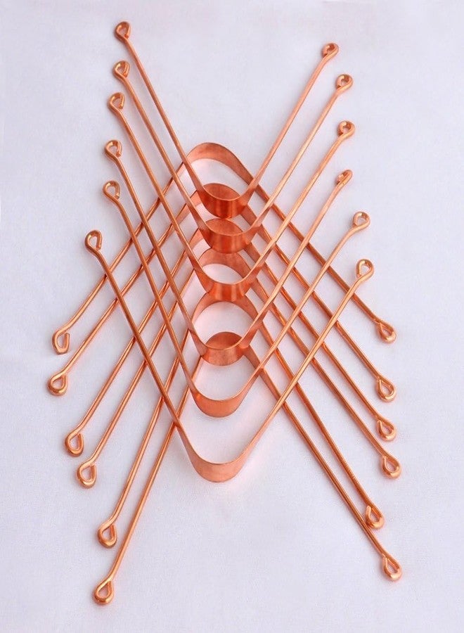 EAGEAN Pure Copper Tongue Cleaner Set of 12 - Image 2