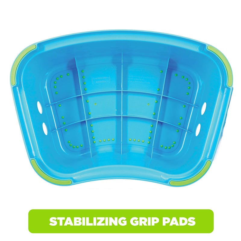 ginsey PinkFong Baby Shark Bathroom Step Stool for Kids Using The Toilet and Sink - Kids Step Stool, Potty Training, Non-Slip, Bathroom, Kitchen, Lightweight - Image 3