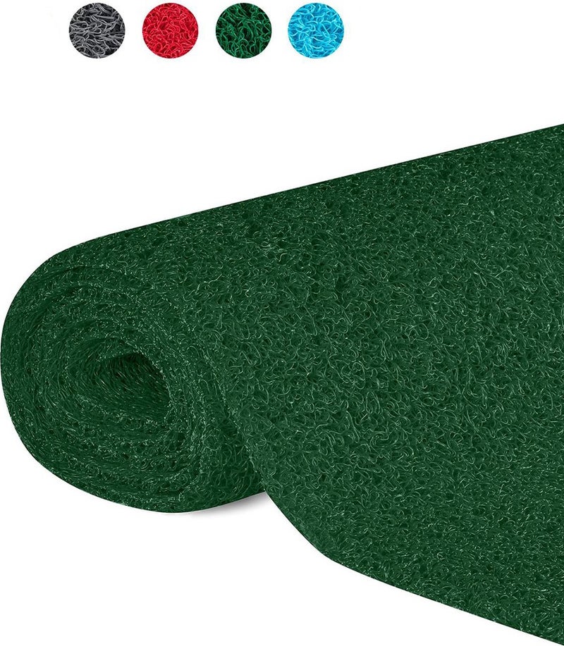 Sera Trend Complex Mat 1x15 Meters Green PVC Curly Carpet Indoor Outdoor Runner Non-Slip Wet Floor Mat  - Image 3