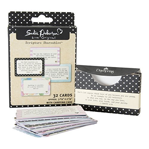 Dayspring Scripture Shareables-32 Cards w/Carrying Case-Live Original - Image 5