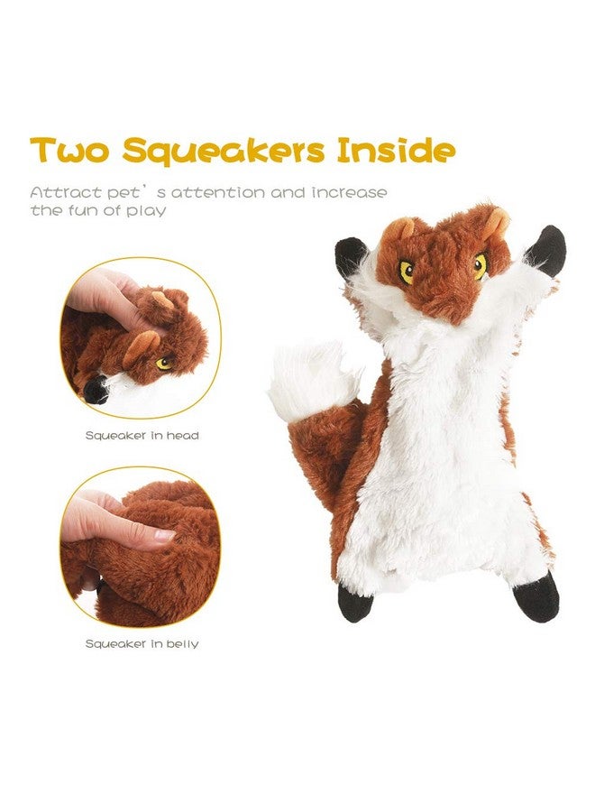 FIREOR Dog Squeak Toys, No Stuffing Plush Dogs Chew Toy for Small Medium Large Breed Chewer Squeaky Pet Supplies Tough Durable Puppy Teething Chewing Interactive to Keep Them Busy Best Birthday Gift - Image 4