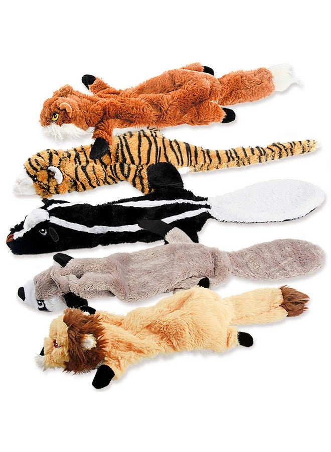 FIREOR Dog Squeak Toys, No Stuffing Plush Dogs Chew Toy for Small Medium Large Breed Chewer Squeaky Pet Supplies Tough Durable Puppy Teething Chewing Interactive to Keep Them Busy Best Birthday Gift - Image 1