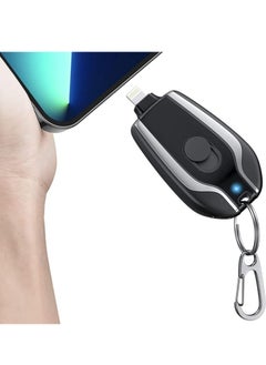 Generic Portable Charger Keychain for iPhone, Mini Emergency Power Bank, Fast Charging Mobile Phone Charger for Phone 1500mAh  - Image 2