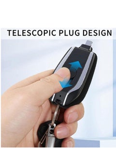 Generic Portable Charger Keychain for iPhone, Mini Emergency Power Bank, Fast Charging Mobile Phone Charger for Phone 1500mAh  - Image 3