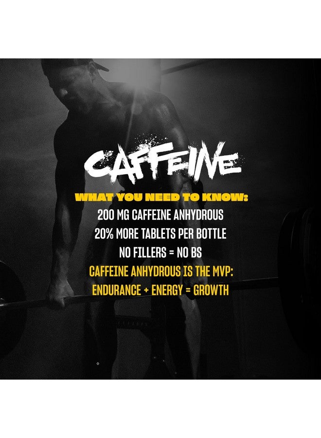 Mutant حبوب الكافيين موتانت - مكمل كافيين نقي من الدرجة الصيدلانية لزيادة الطاقة والتركيز واليقظة الذهنية والأداء والقدرة على التحمل - يقلل من التعب ويستعيد اليقظة - 240 قرص - Image 4