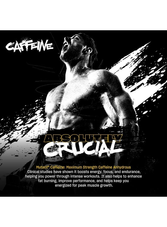 Mutant حبوب الكافيين موتانت - مكمل كافيين نقي من الدرجة الصيدلانية لزيادة الطاقة والتركيز واليقظة الذهنية والأداء والقدرة على التحمل - يقلل من التعب ويستعيد اليقظة - 240 قرص - Image 3
