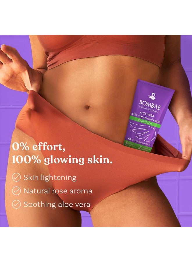 Bombae Aloe Vera Bikini Hair Removal Cream - 50g || Women - Image 3