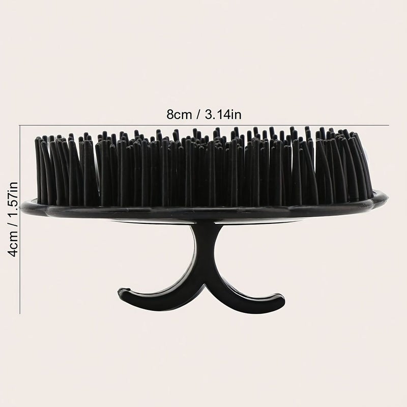 Purple Kids Shampoo Massage Hair Brush Wide Comb Surface Detangle - Image 4