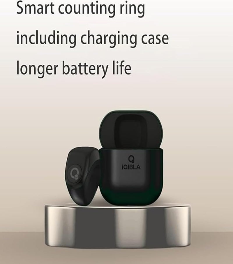 Zikr Ring Juud Tasbih 3-in-1 Flex Lite Smart Tasbih Zikr Ring Counting With 3 Compatible Sizes(18mm/ 20mm/ 22mm) | 2-5 Prayer Reminder, 3 Tasbih Reminder, BT Connectivity - Image 3