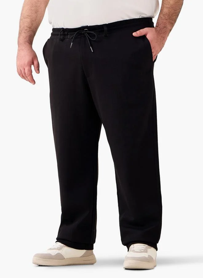 Maxim Maxim Plus Regular Fit Joggers with Elasticated Waist