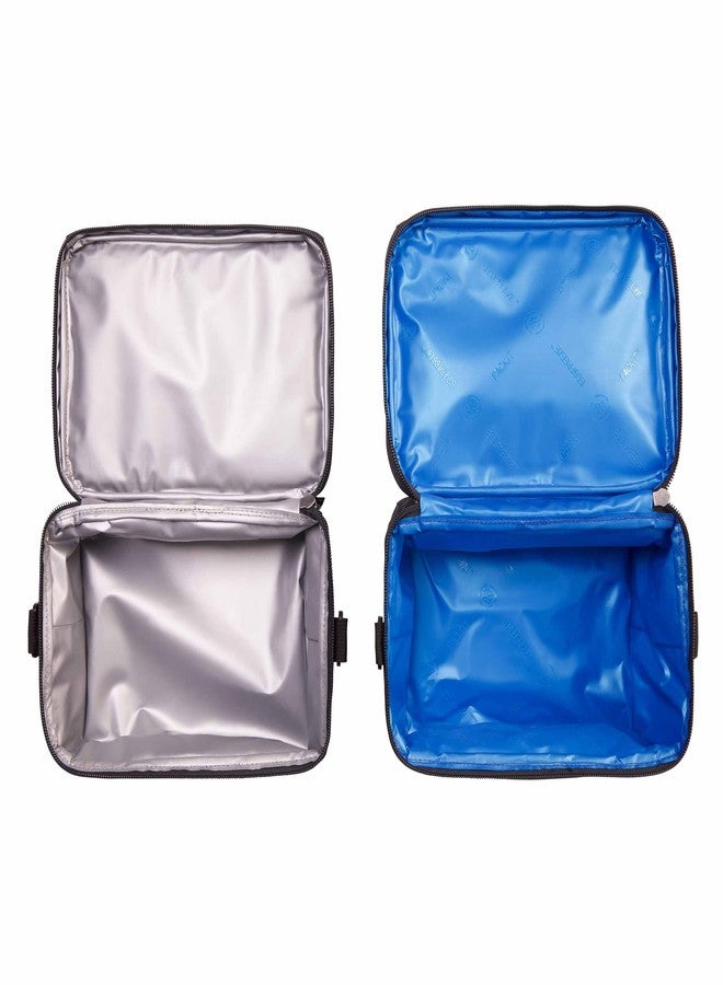 PackIt MOD 3-IN-1 Lunch Box, Black, Triple Function System, Insulated and Freezable with ECOFREEZE Technology, Removable Crossbody Strap, Top Handle, Designed for Fresh Office or Work Lunches - Image 5