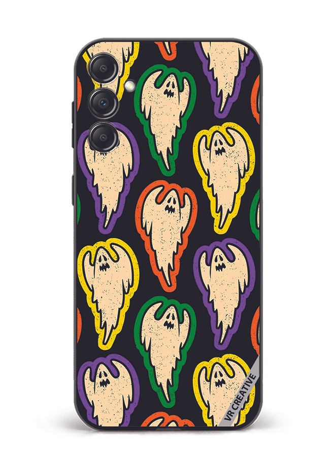 VR CREATIVE Protective Case Cover For Samsung Galaxy A34 Ghost Design Multicolour - Image 1