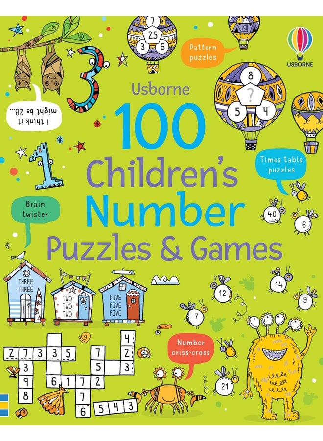 100 Children's Number Puzzles and Games (Puzzles, Crosswords and Wordsearches)