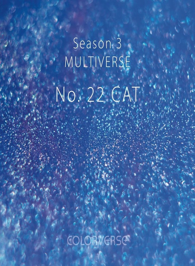 Colorverse Cat | Blue (with Shimmer) | Fountain Pen Ink Bottle |30ml | Dye Based | Multiverse Series - Image 3