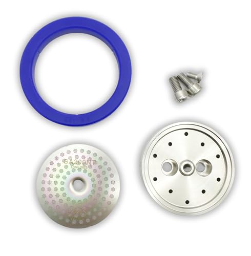 verybarista Tune Up kit Made for Gaggia Classic Upgraded Stainless Steel Shower Holder IMS Precision Nanotech Shower Screen GA200NT Cafelat Silicone Gasket and All Screws Custom Tune Up Kit - Image 1