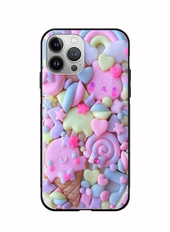 VR CREATIVE Protective Case Cover For Apple iPhone 11 Pro Max Kawai Decoden Design Multicolour - Image 1