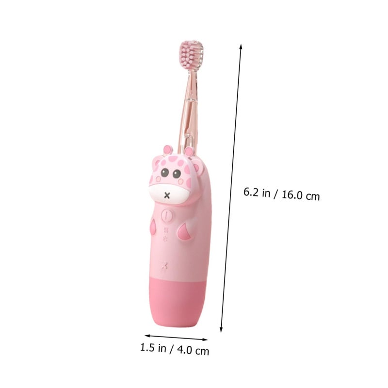 Kids Electric Toothbrush Set With Baby Proof Pc Cleaner - Image 5