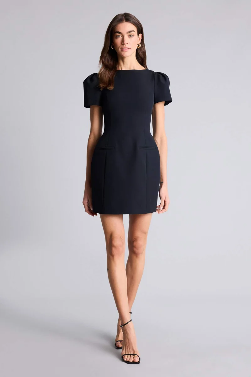 DeFacto Boat Collar Mini Dress