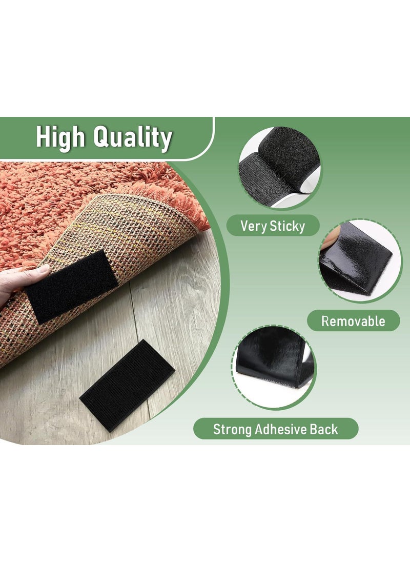 ViShThOm ViShThOm Premium SelfAdhesive Hook and Loop Tape Versatile 25M x 25mm Black Tape for Stationery Picture Hanging Tool Organization Home School and Office Use  - Image 2