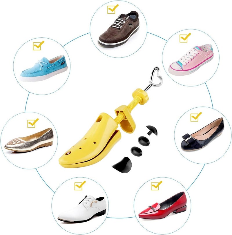 Miserwe Shoe Stretcher with Carrying Bag Professional Adjustable Shoe Stretcher for Men and Women - Image 2