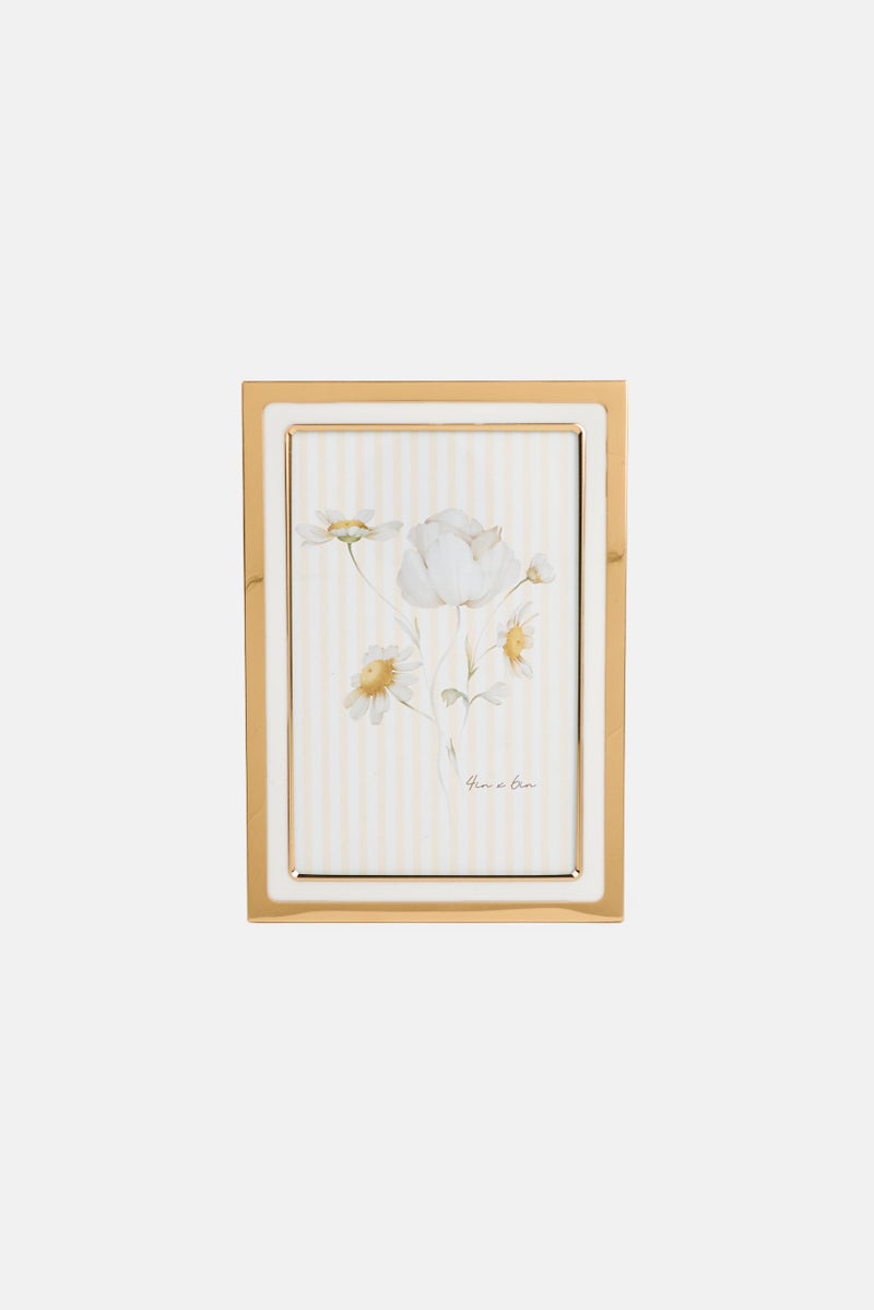 Enchante Accessories Floral Pattern Photo Frame, Multicolor - Image 1