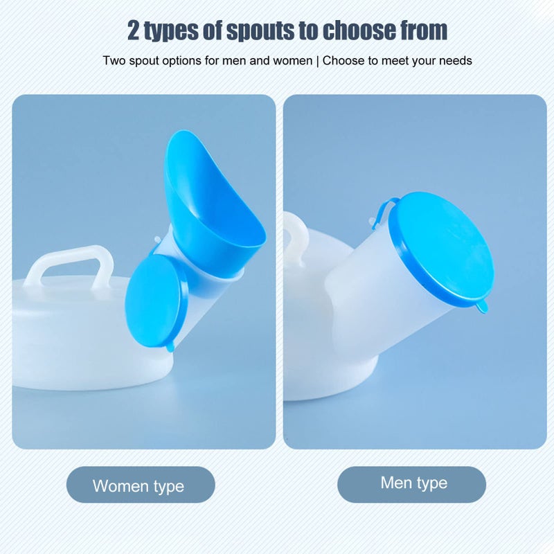 Large Capacity 800ml Portable Urinal Bottle Spill Proof for Travel and Hospital Use - Image 4