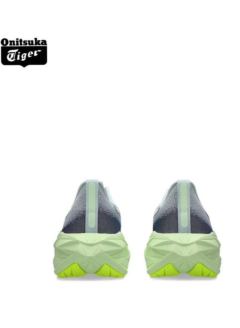 Onitsuka Tiger Outdoor Running Shoes Gray/Blue/Green for Beginner Runners/Marathon/Long Distance Running for Men/Women/Students - Image 3