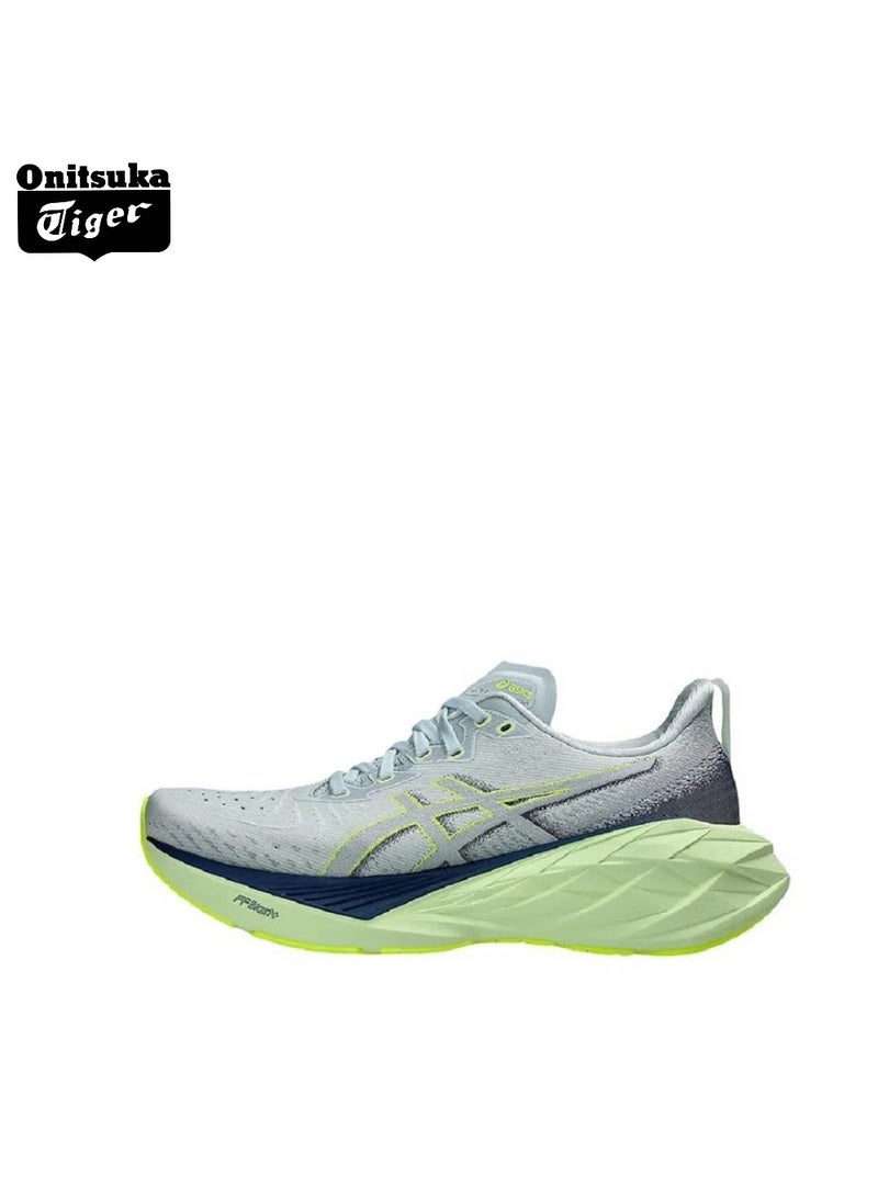 Onitsuka Tiger Outdoor Running Shoes Gray/Blue/Green for Beginner Runners/Marathon/Long Distance Running for Men/Women/Students - Image 1
