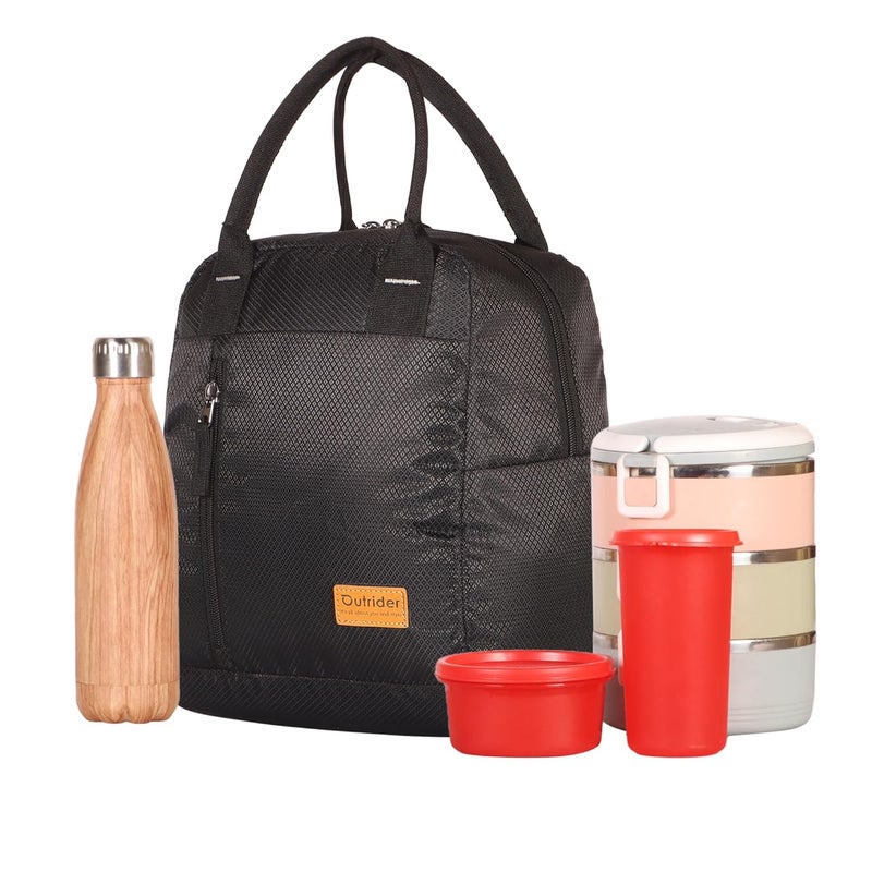 Outrider Jumbo Lunch BagLunch Bag for Office Men Women and Kids Quality Tiffin Bag for School Picnic Work Carry Bag for Lunch Box - Image 2