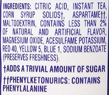 Crystal Light Peach Tea Drink Mix 16 Pitcher Packets 4 Canisters of 4 - Image 5