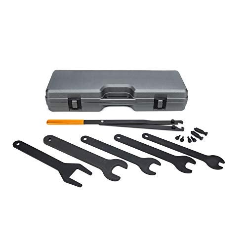 GEARWRENCH Fan Clutch Service Set, Fan Nut Wrenches, Pully Holder, Blow Mold Case- 41580D - Image 1