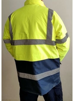 Master Oxfort Work Safety Phosphorescent Worker Parka-Coat  - Image 2